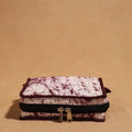 Purple Handmade 4 Pockets Cotton Jewelry Bag 22