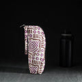 Purple Handmade Cotton 1L Water Bottle Cover