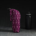 Purple Handmade Cotton 1L Water Bottle Cover