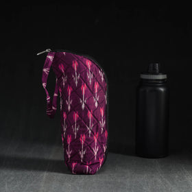  Purple Handmade Cotton 1L Water Bottle Cover