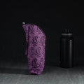 Purple Handmade Cotton 1L Water Bottle Cover