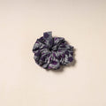 Purple Handmade Cotton Elastic Rubber Band/Scrunchie