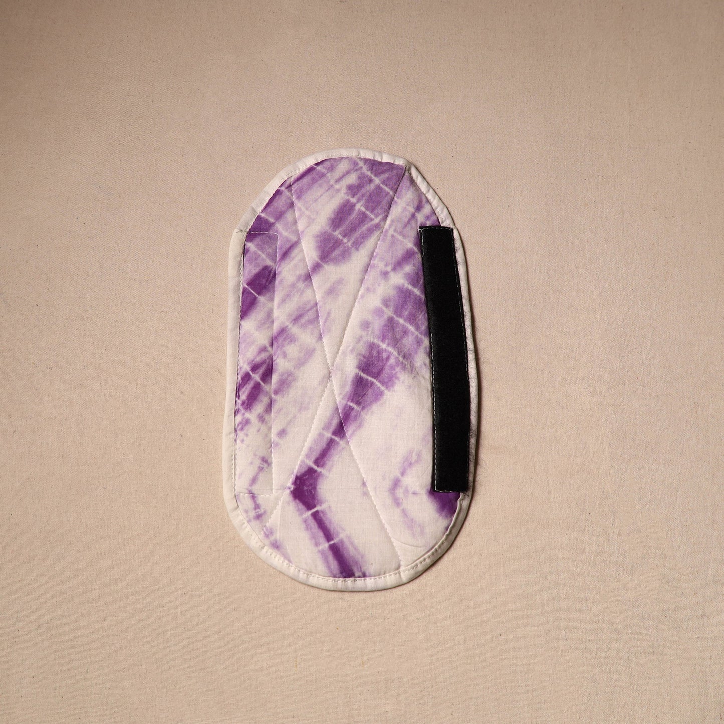 Purple - handmade cotton fridge handle cover 03