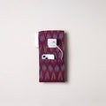 Purple Handmade Cotton Mobile Charging Holder