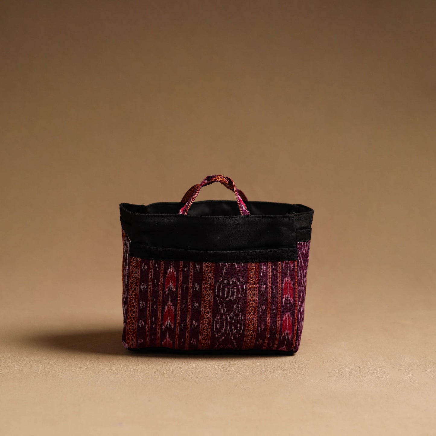  Purple Handmade Cotton Multipurpose Cosmetic/Toiletry Bag