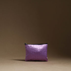 Purple - handmade cotton multipurpose utility pouches (set