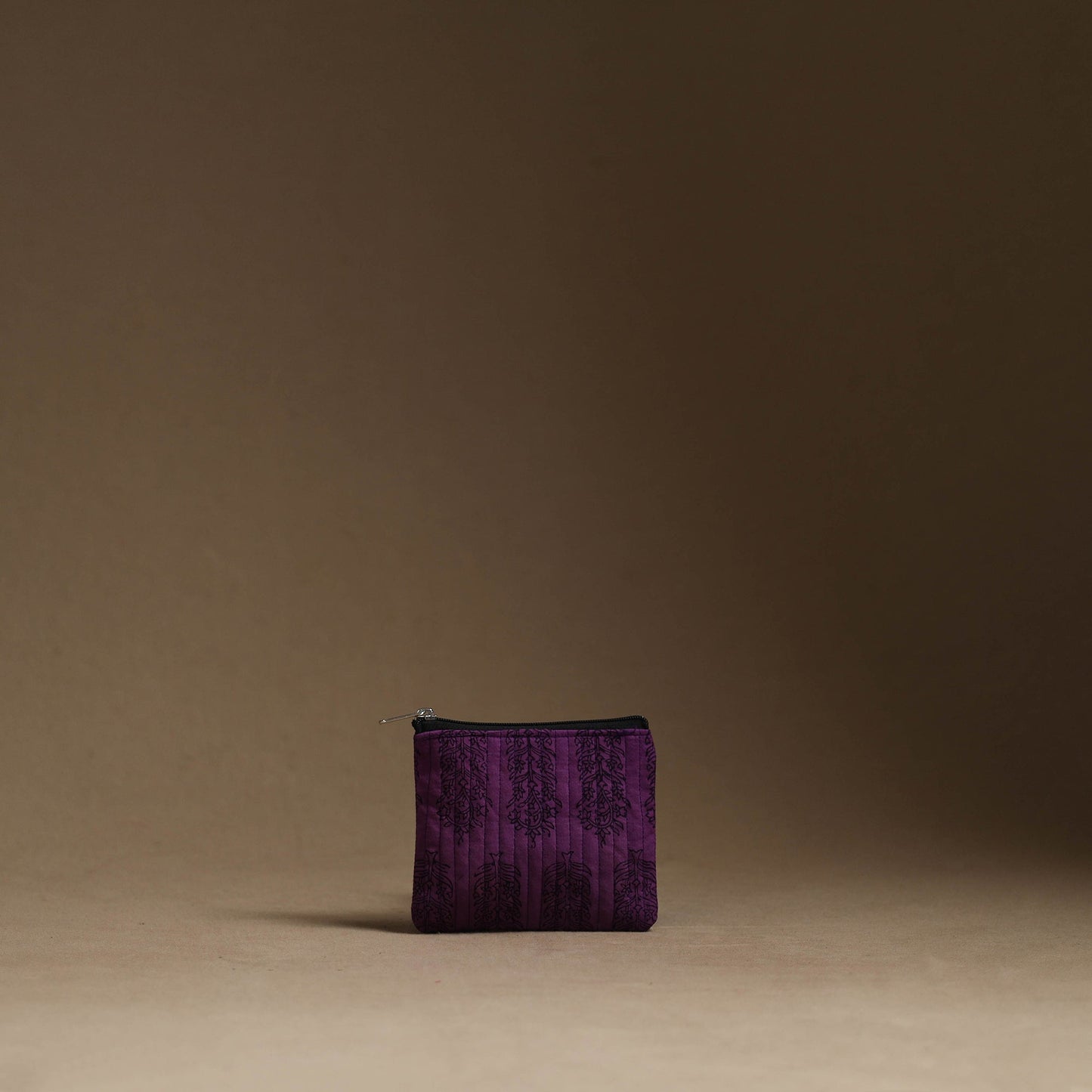 Purple - handmade cotton multipurpose utility pouches (set