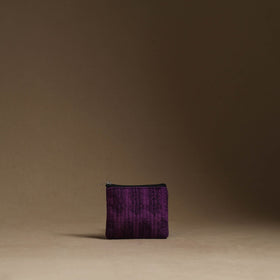 Purple - handmade cotton multipurpose utility pouches (set