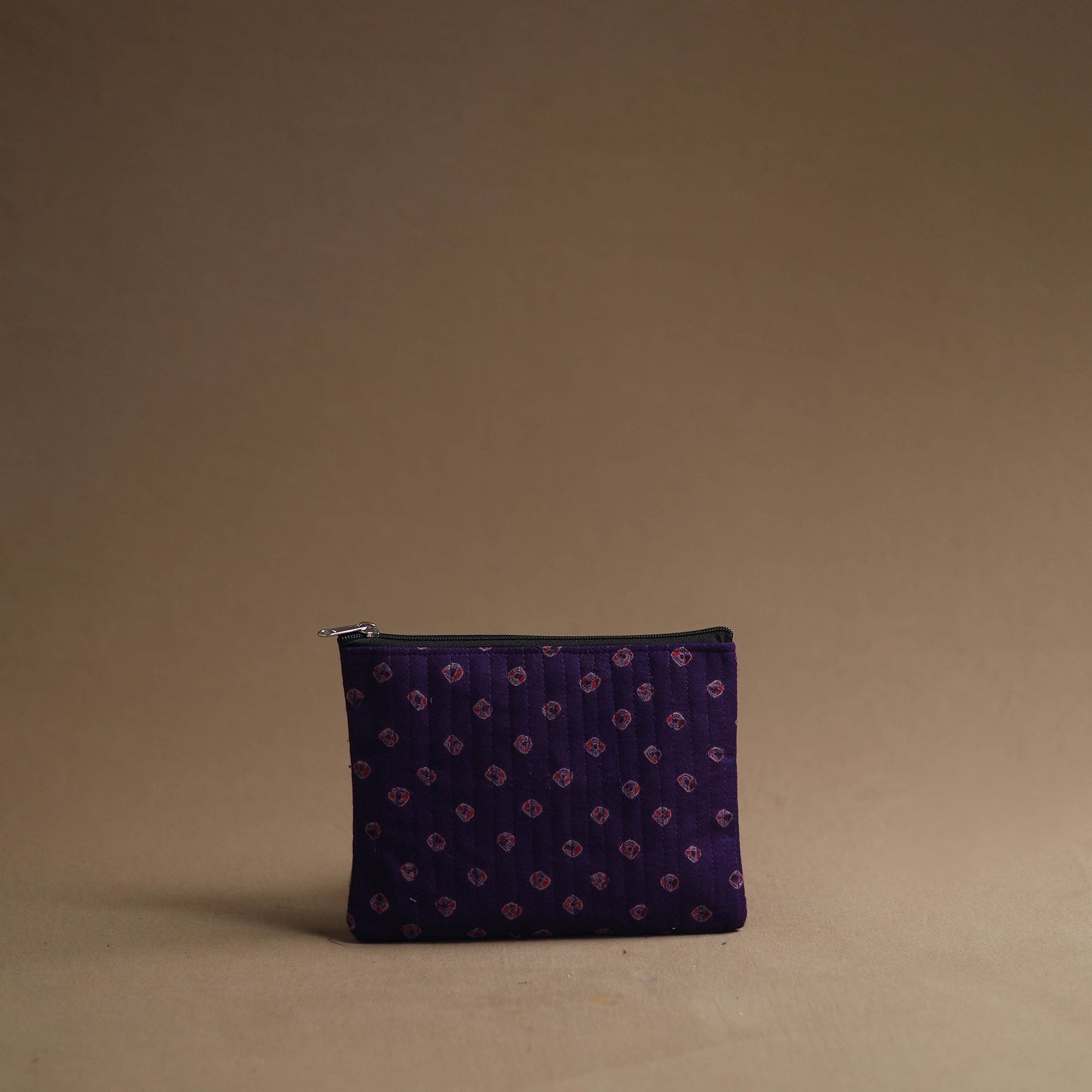 Purple - handmade cotton multipurpose utility pouches (set