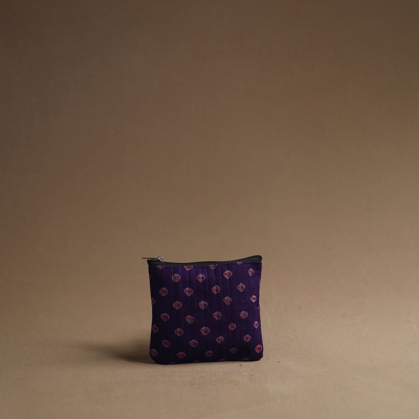 Purple - handmade cotton multipurpose utility pouches (set