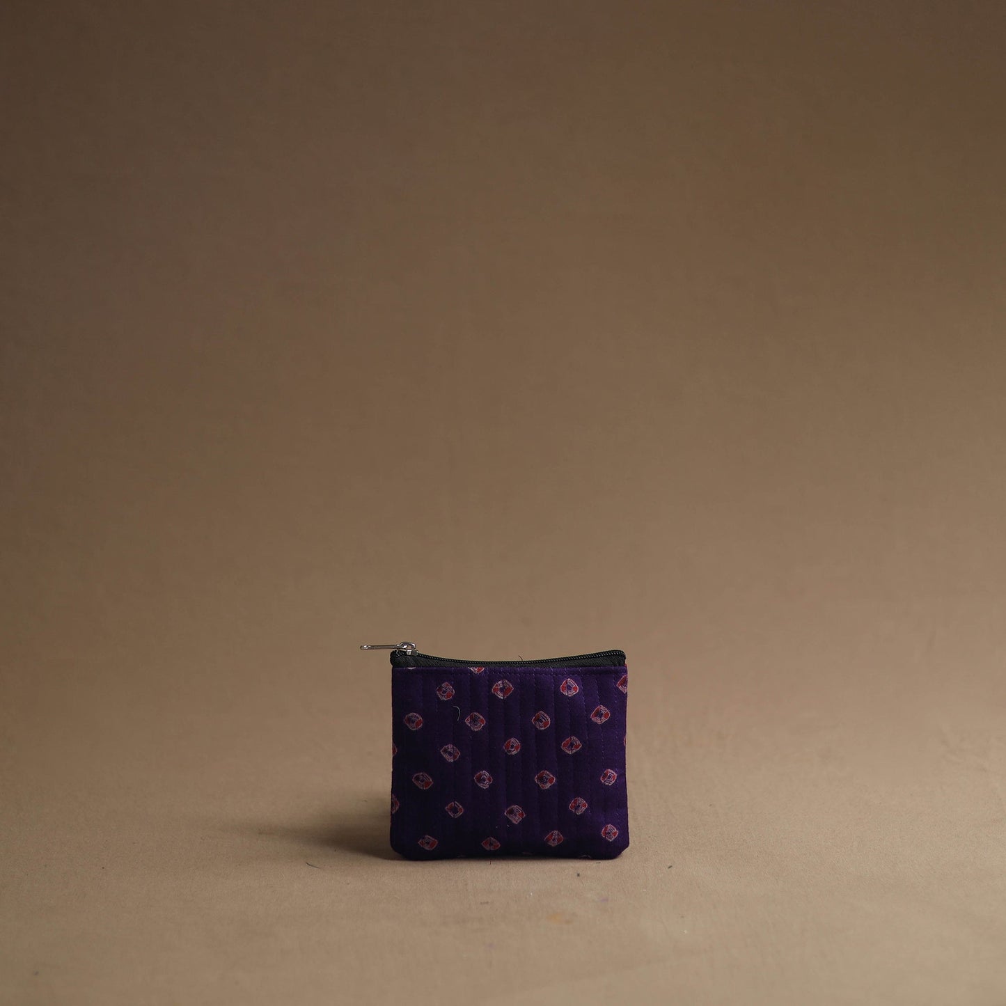 Purple - handmade cotton multipurpose utility pouches (set