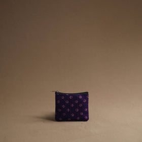 Purple - handmade cotton multipurpose utility pouches (set