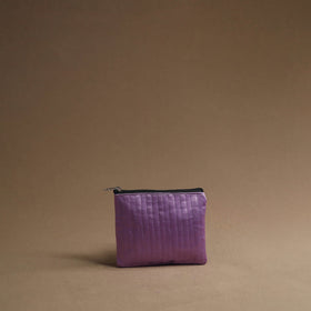 Purple - handmade cotton multipurpose utility pouches (set