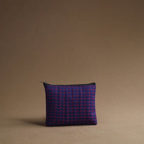 Purple - handmade cotton multipurpose utility pouches (set