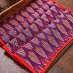 Purple Handmade Cotton Table Runner