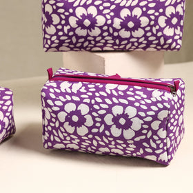  Handmade Cotton Toiletry Bags (Set of 3) 99 