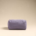  Purple Handmade Cotton Toiletry Pouch 