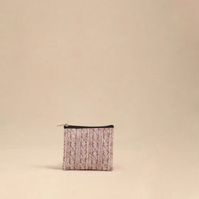  Purple Handmade Cotton Utility Pouches (Set of 3)