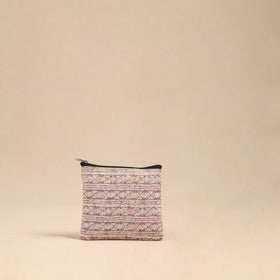  Purple Handmade Cotton Utility Pouches (Set of 3)