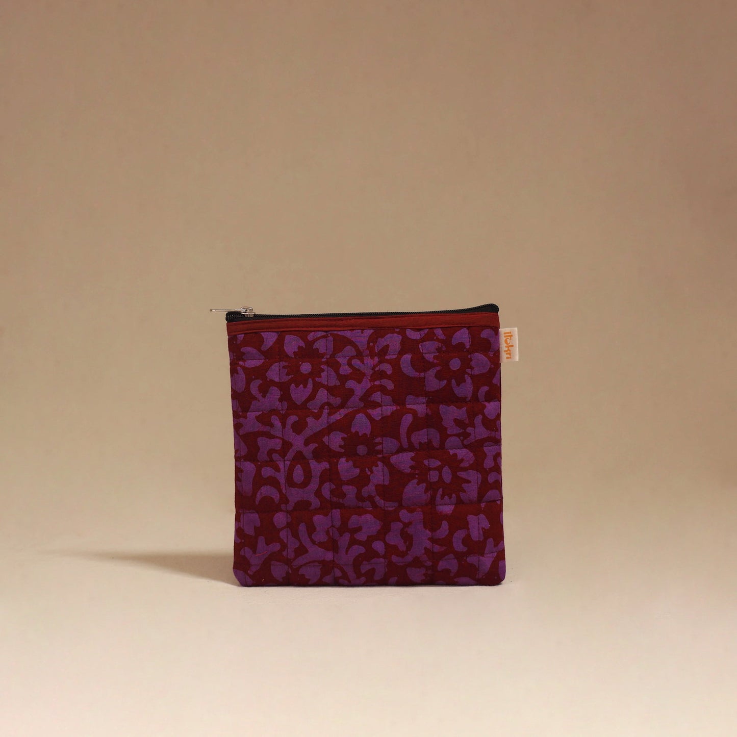 Handmade quilted utility pouch 22 - handcrafted