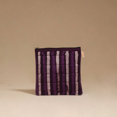 Handmade quilted utility pouch 40 - handcrafted