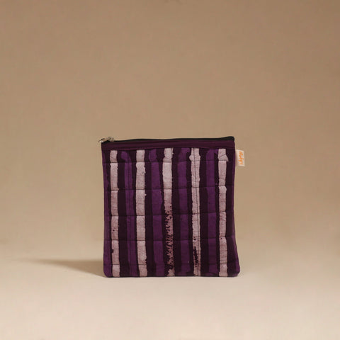 Handmade quilted utility pouch 40 - handcrafted