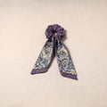 Handmade rubber band/scarf scrunchie 50 - handcrafted