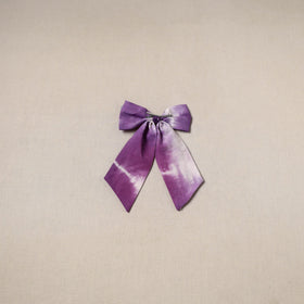 Purple - handmade women’s bow hair clip 113 - handcrafted