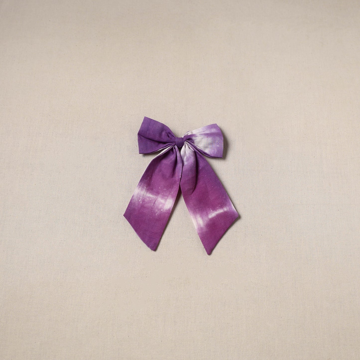 Purple - handmade women’s bow hair clip 113 - handcrafted