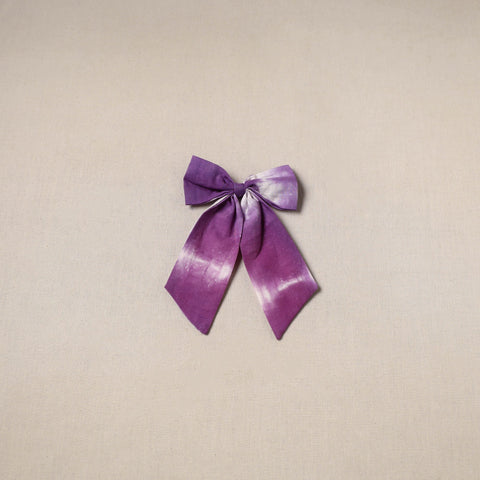 Purple - handmade women’s bow hair clip 113 - handcrafted
