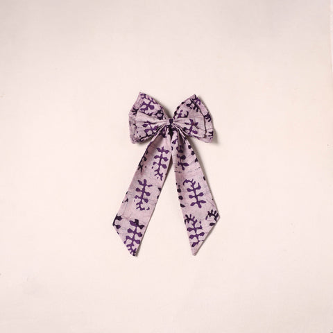 Handmade women’s bow hair clip 39 - handcrafted