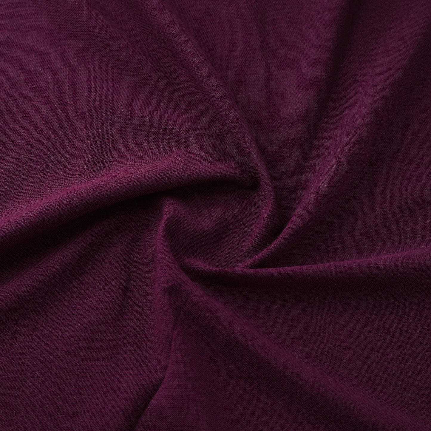 Purple Handwoven Organic Kala Cotton Fabric