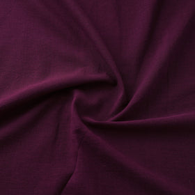 Purple Handwoven Organic Kala Cotton Fabric