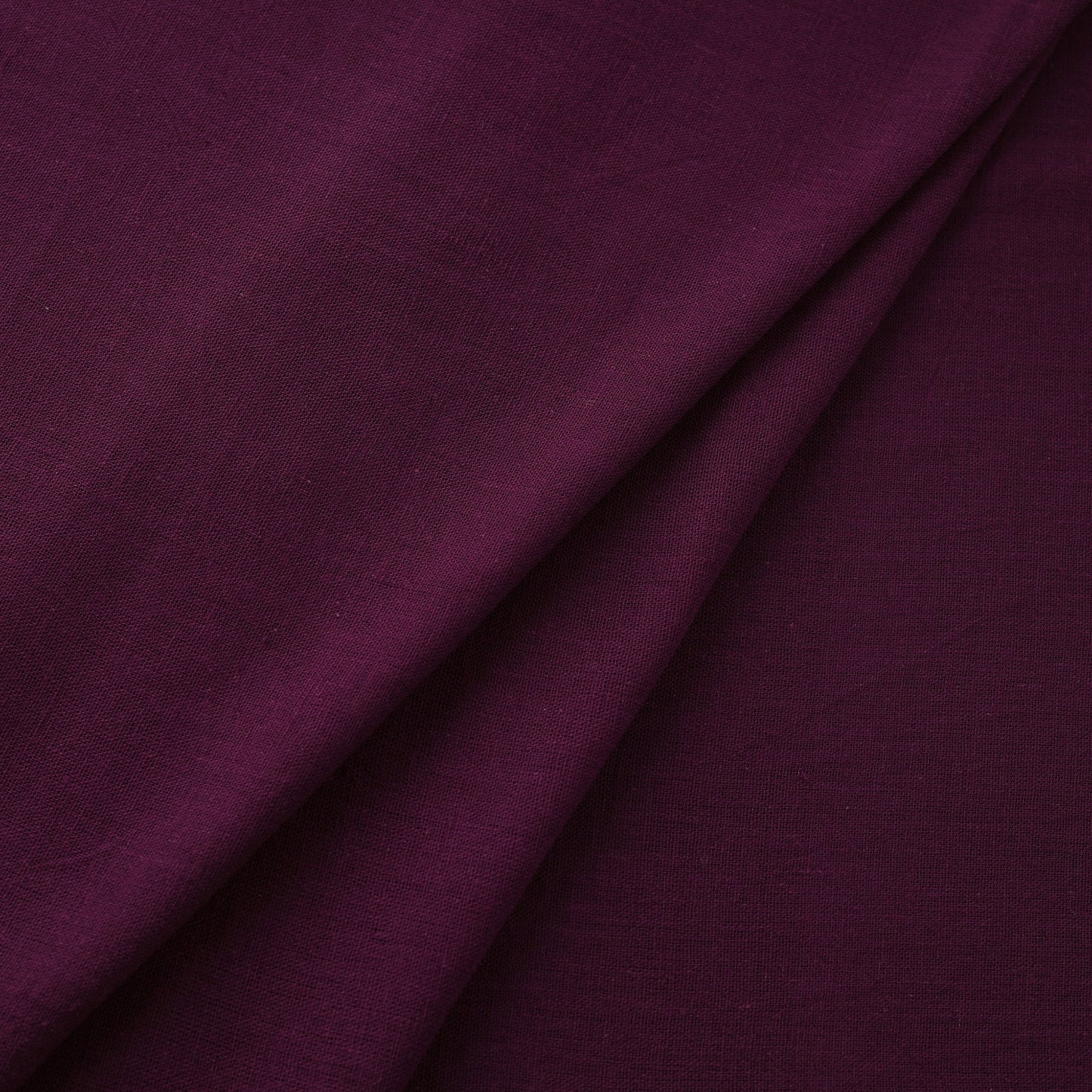Purple Handwoven Organic Kala Cotton Fabric