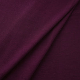 Purple Handwoven Organic Kala Cotton Fabric
