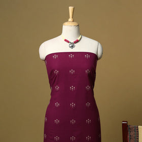 Jacquard cotton 2pc unstitched dress material