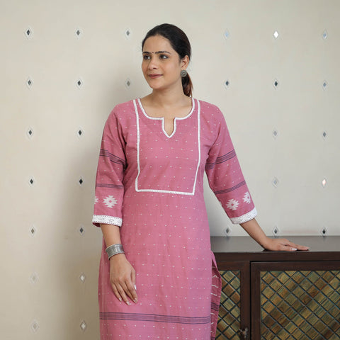 Buy Elegant Jacquard Kurta for Women Online in India 