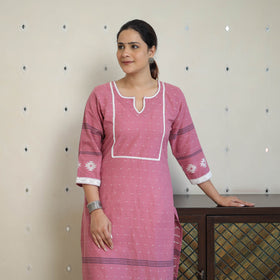 Buy Elegant Jacquard Kurta for Women Online in India 