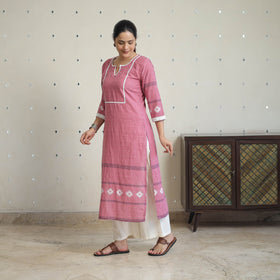 Buy Elegant Jacquard Kurta for Women Online in India 