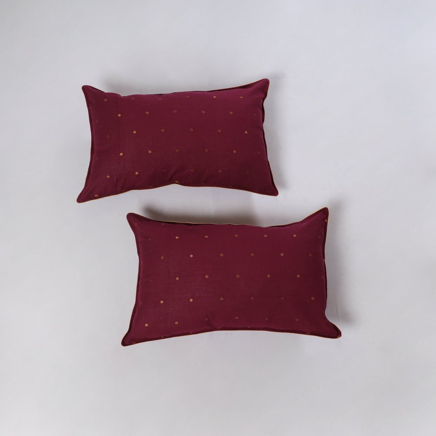Jacquard weave pillow cover (set of 2) 23 - handcrafted
