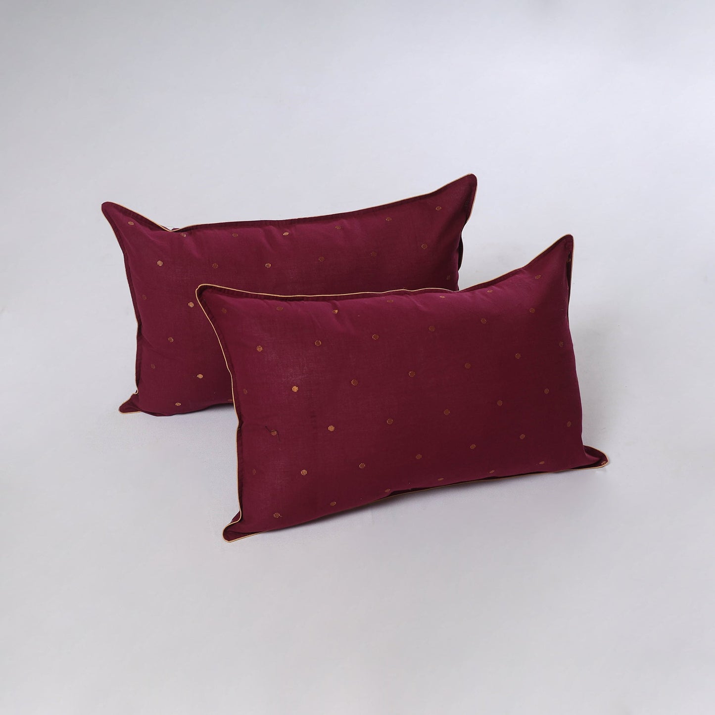 Jacquard weave pillow cover (set of 2) 23 - handcrafted
