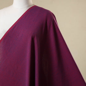 Purple - jhiri pure handloom cotton fabric 07 - handcrafted