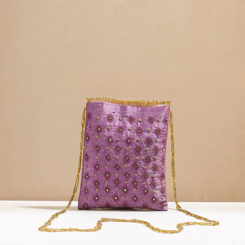  Kala Raksha Rabari Hand Embroidery Sling Bag 