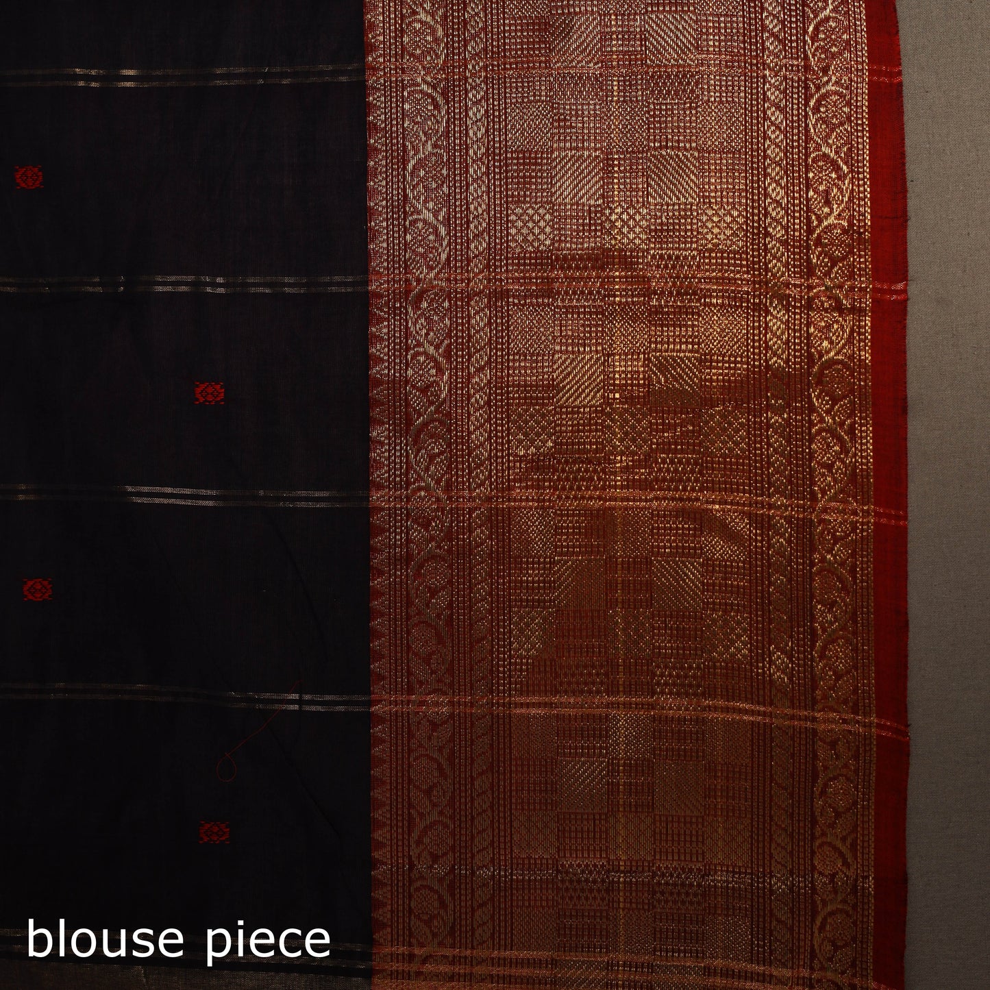 Purple - kandangi buti chettinad cotton saree with border
