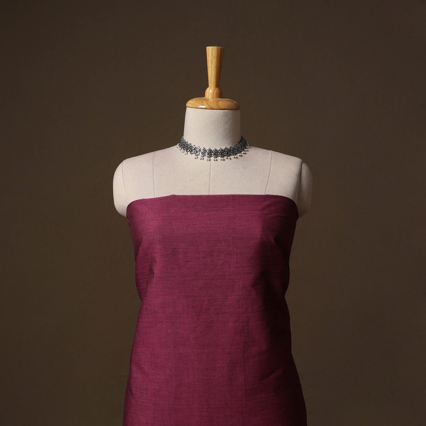 Kandangi chettinad cotton 2pc unstitched dress material 16