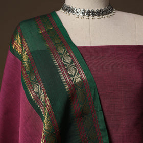 Kandangi chettinad cotton 2pc unstitched dress material 16