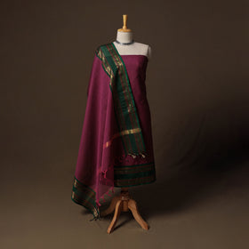 Kandangi chettinad cotton 2pc unstitched dress material 16