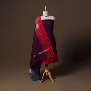 Kandangi chettinad cotton 2pc unstitched dress material 59