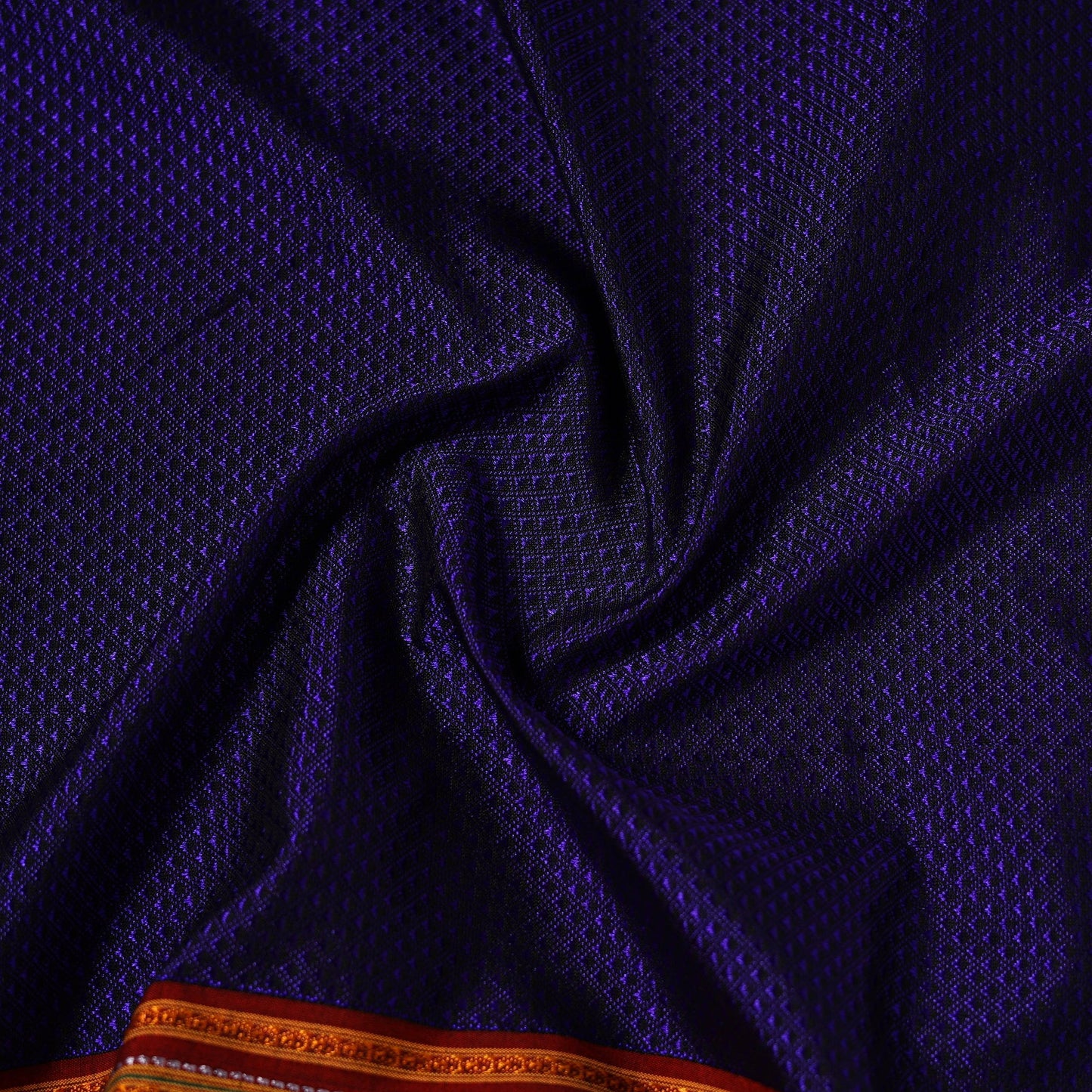 Karnataka weave cotton khun fabric 23 - handcrafted