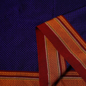 Karnataka weave cotton khun fabric 23 - handcrafted